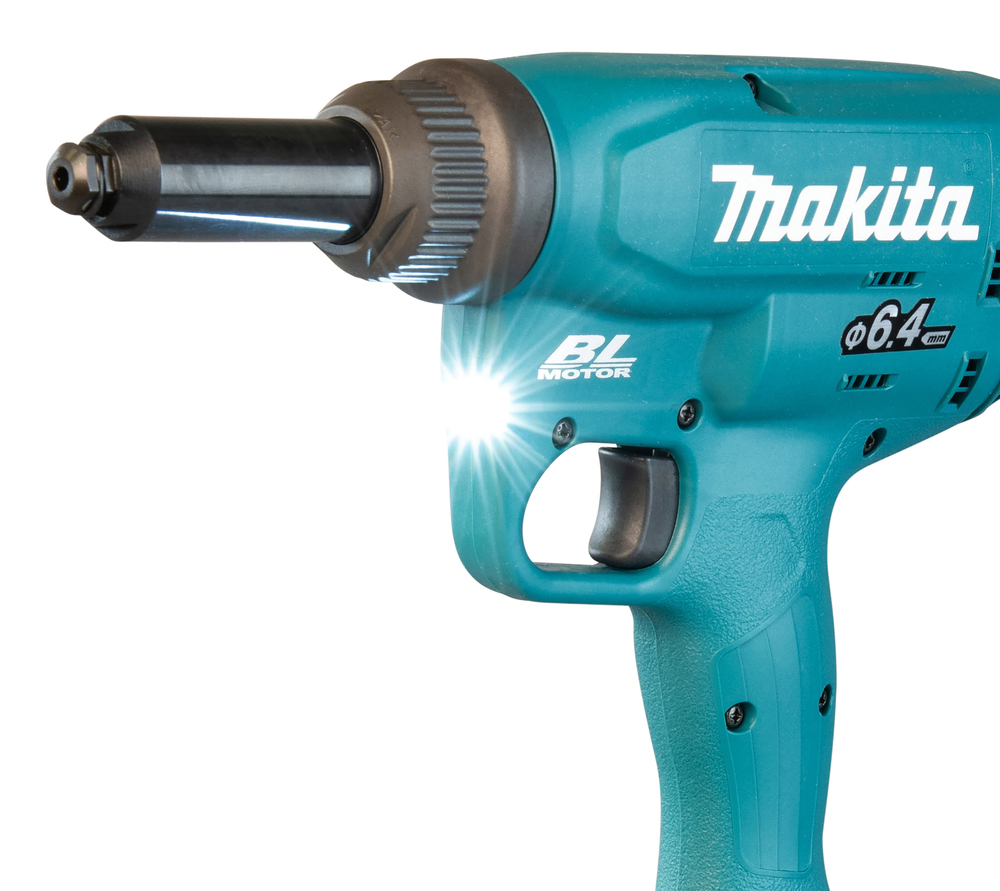 Makita cordless riveter DRV250Z, without battery and charger