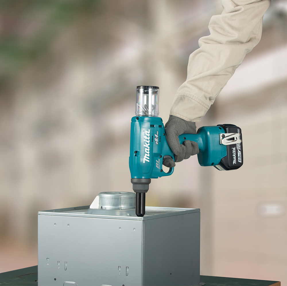 Makita cordless riveter DRV250Z, without battery and charger