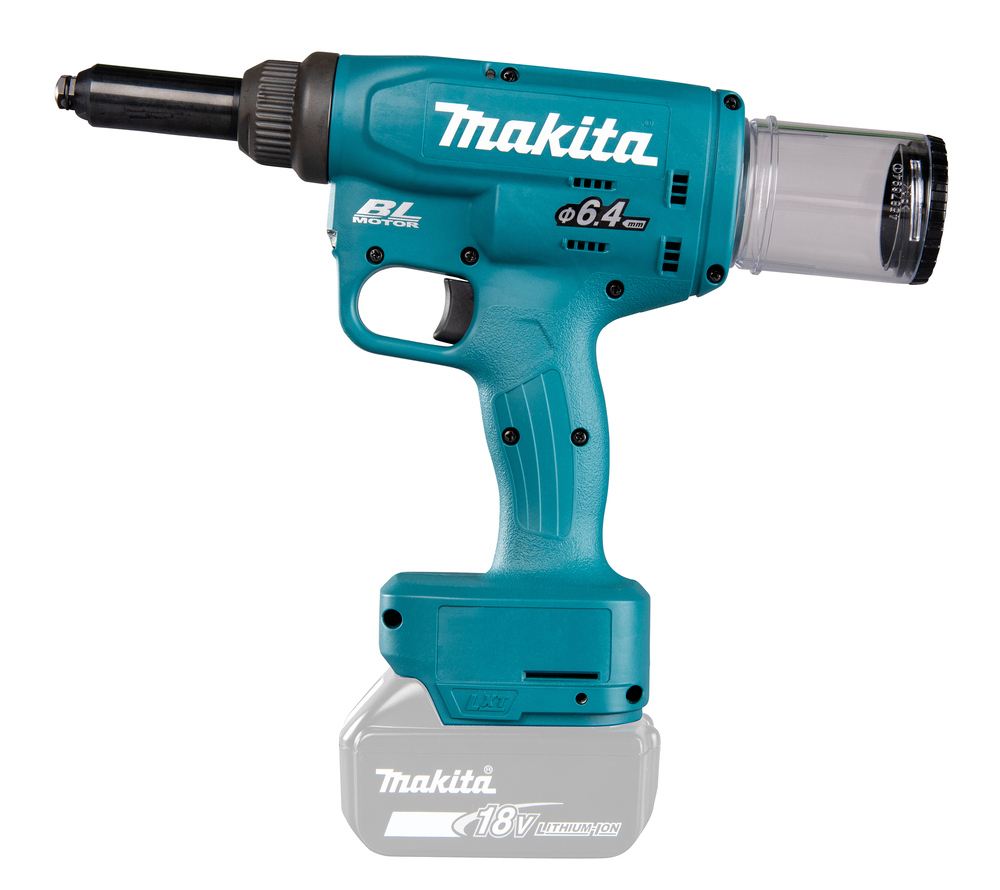 Makita cordless riveter DRV250Z, without battery and charger