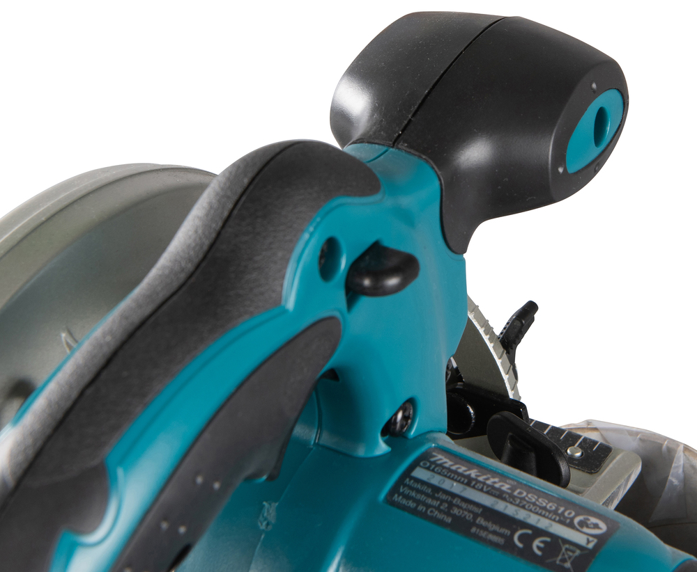 Makita akumuliatorinis diskinis pjūklas DSS610Z, be akumuliatoriaus ir įkroviklio