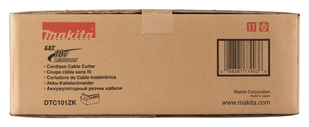 Аккумуляторный кабелерез Makita DTC101ZK, без аккумулятора и зарядного устройства