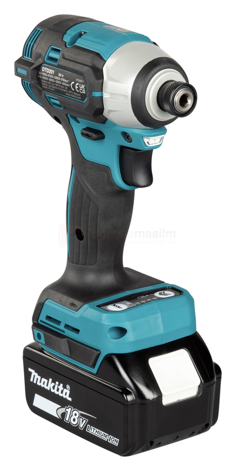 Makita akulöökkruvikeeraja DTD201Z - ilma aku ja laadijata 3