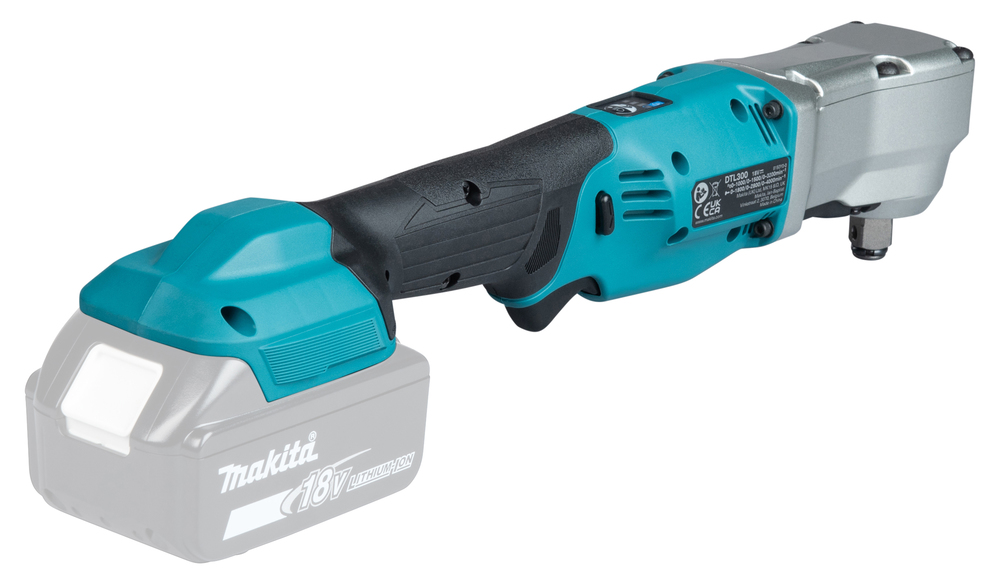Аккумуляторный угловой ударный гайковерт Makita DTL300Z, без аккумулятора и зарядного устройства