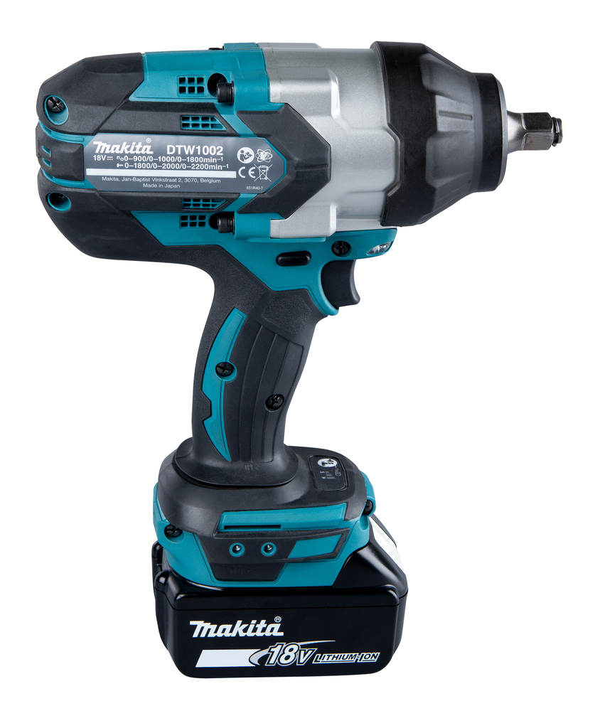 Аккумуляторный ударный гайковерт Makita DTW1002RTJ