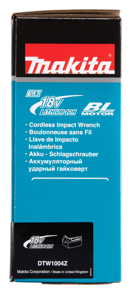 Makita cordless impact wrench DTW1004Z, without battery and charger