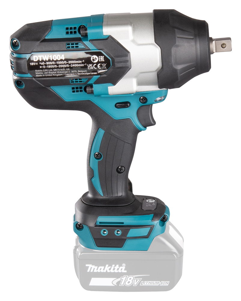 Makita cordless impact wrench DTW1004Z, without battery and charger