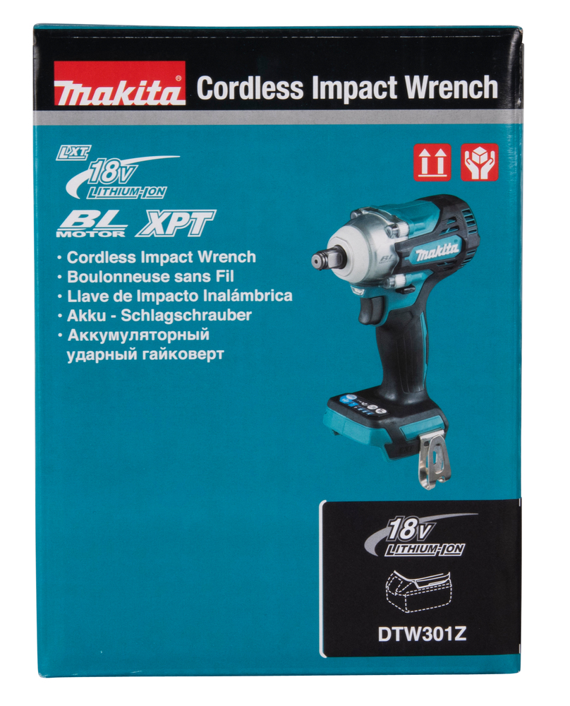 Makita akulöökmutrikeeraja DTW301Z, ilma aku ja laadijata