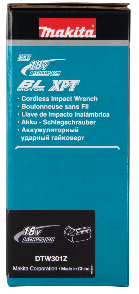 Makita akulöökmutrikeeraja DTW301Z, ilma aku ja laadijata