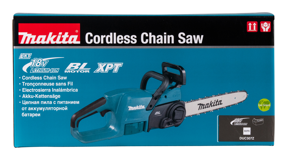 Makita akukettsaag DUC307Z, ilma aku ja laadijata