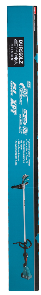 Makita akutrimmer DUR368LZ, ilma aku ja laadijata