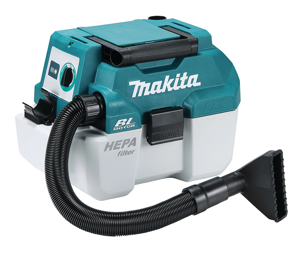 Аккумуляторный пылесос для влажной и сухой уборки Makita DVC750LZ, без аккумулятора и зарядного устройства
