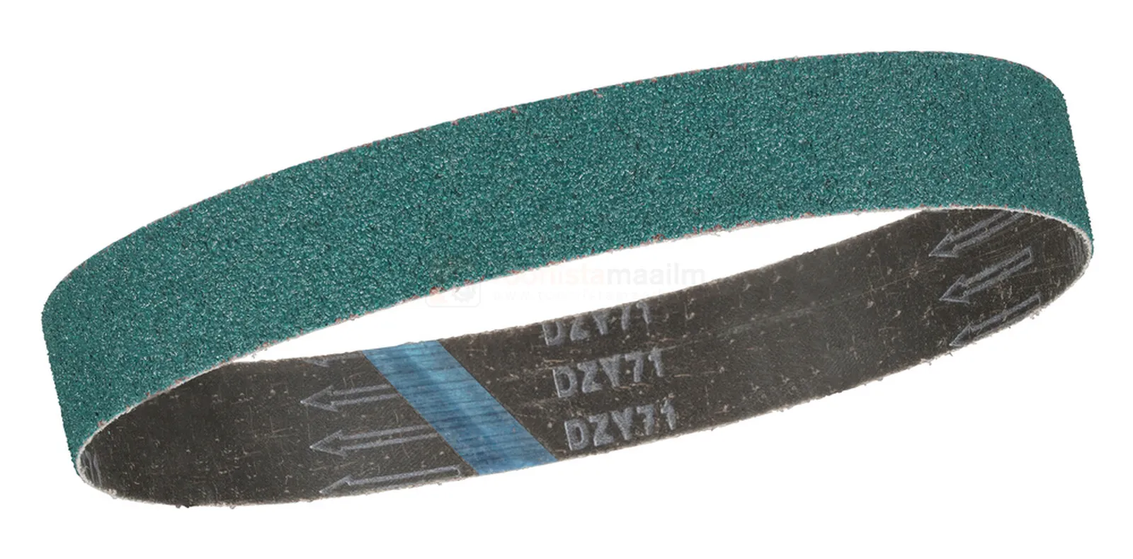 Pildil on näha pakendis Makita lihvlint, mille mõõtmed on 40 x 760 mm ja mis sisaldab viit lihvlinti.
