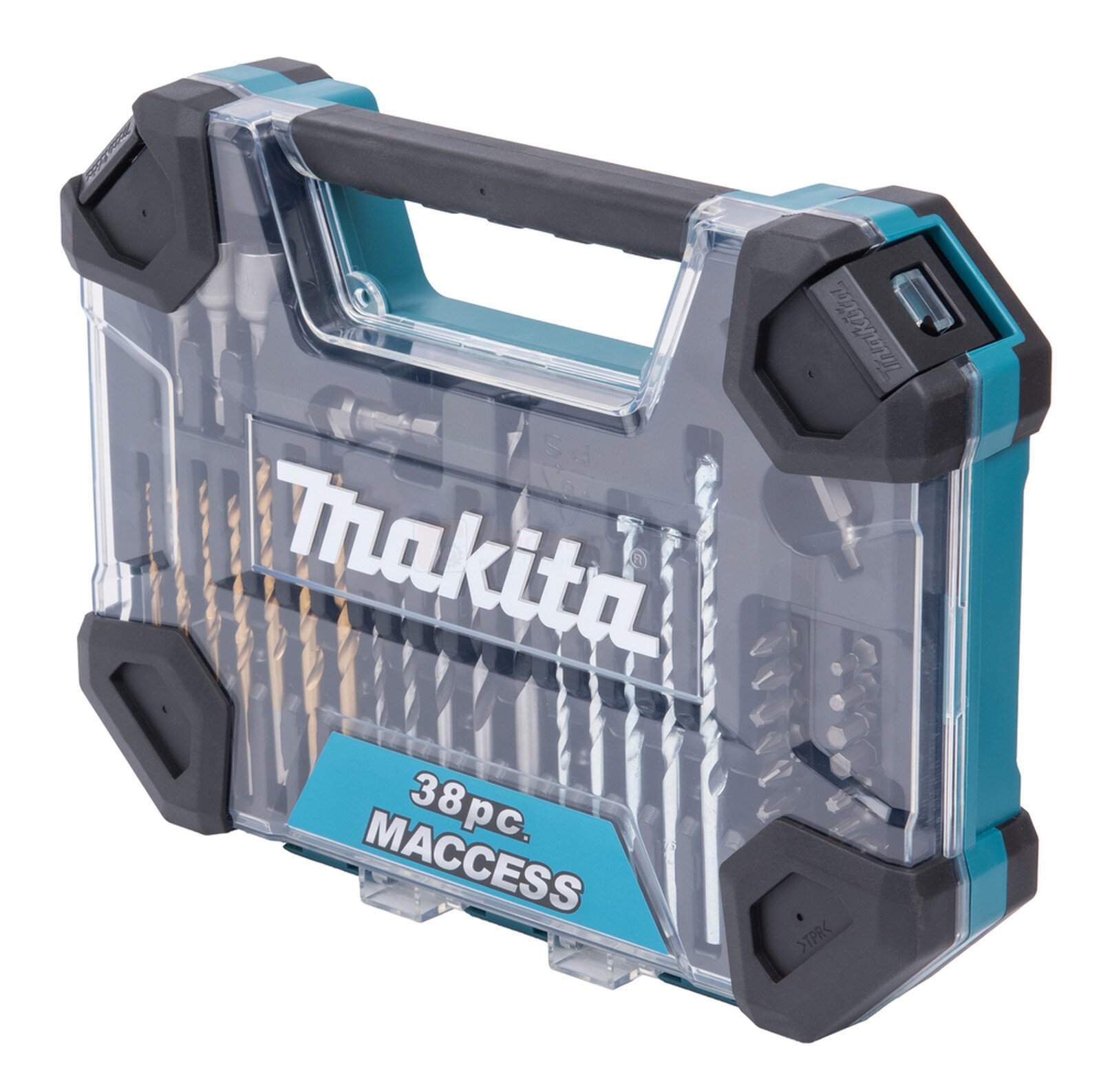 Makita tarvikute komplekt MACCESS kohvris, 38-osaline 2