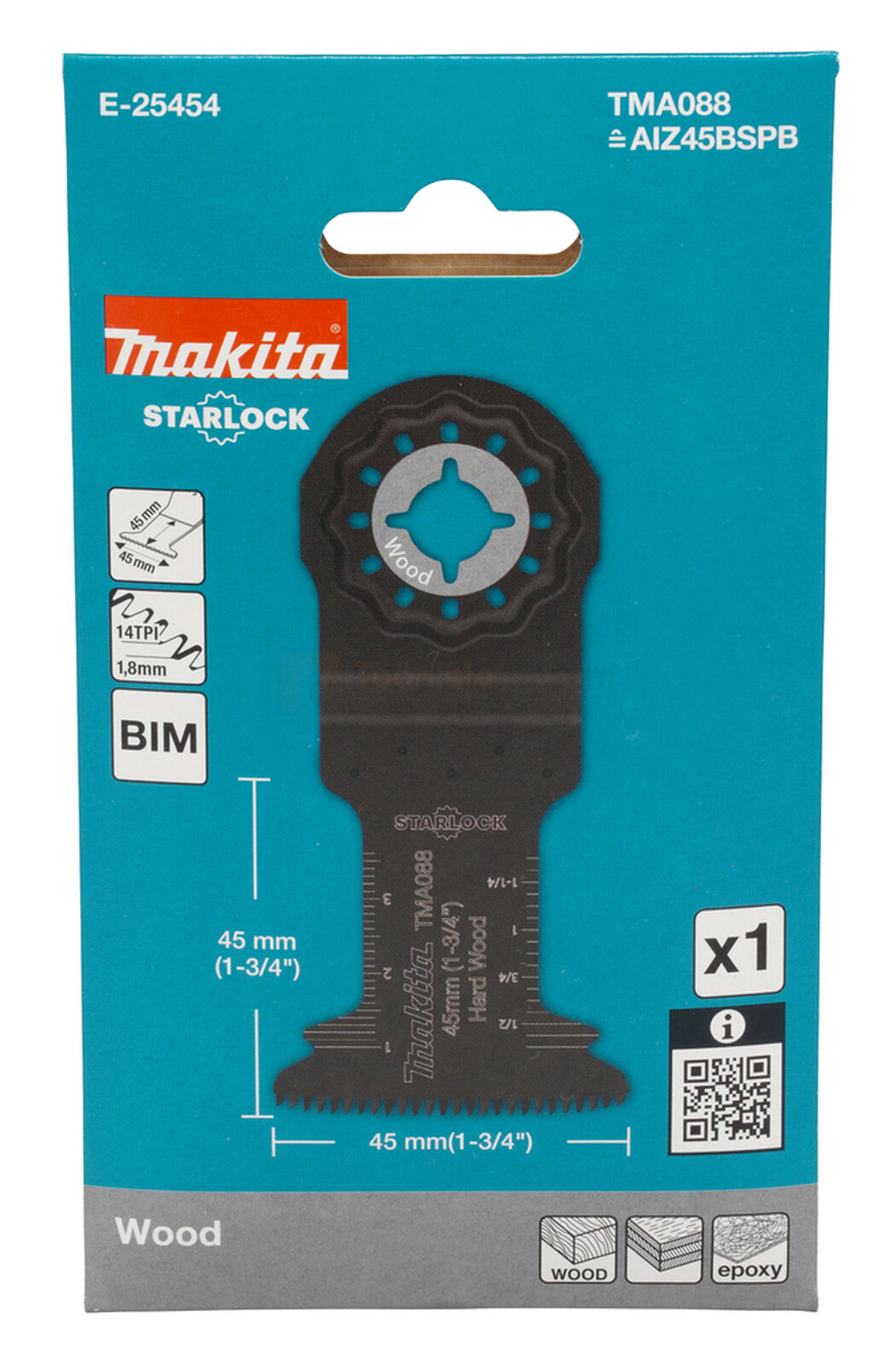 Makita universaallõikuri tera 45 mm TMA088, puit 2