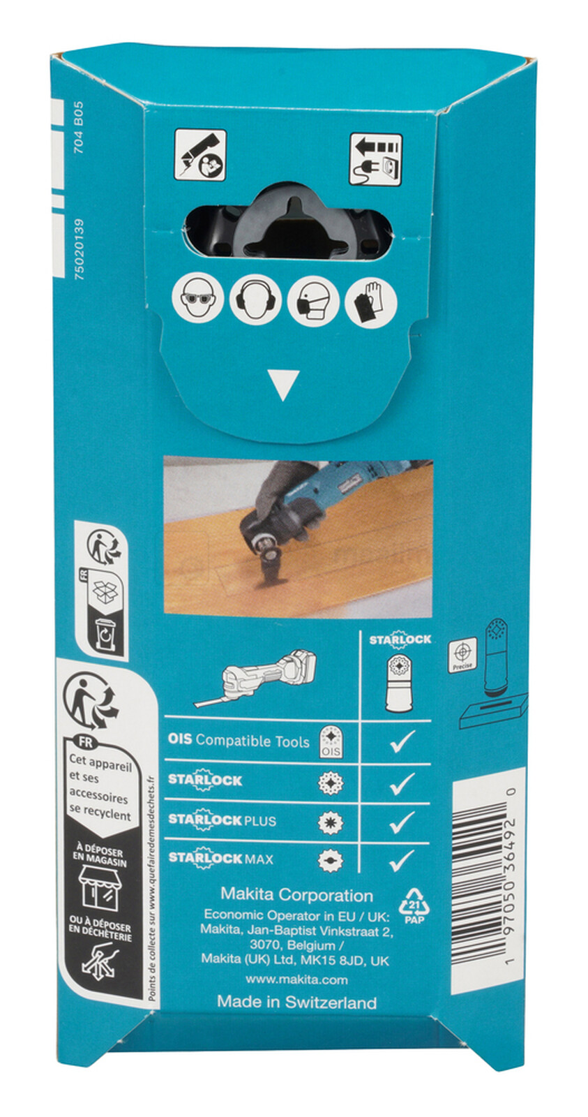 Makita universaallõikuri tera 45 mm TMA088, puit - 5 tk 3