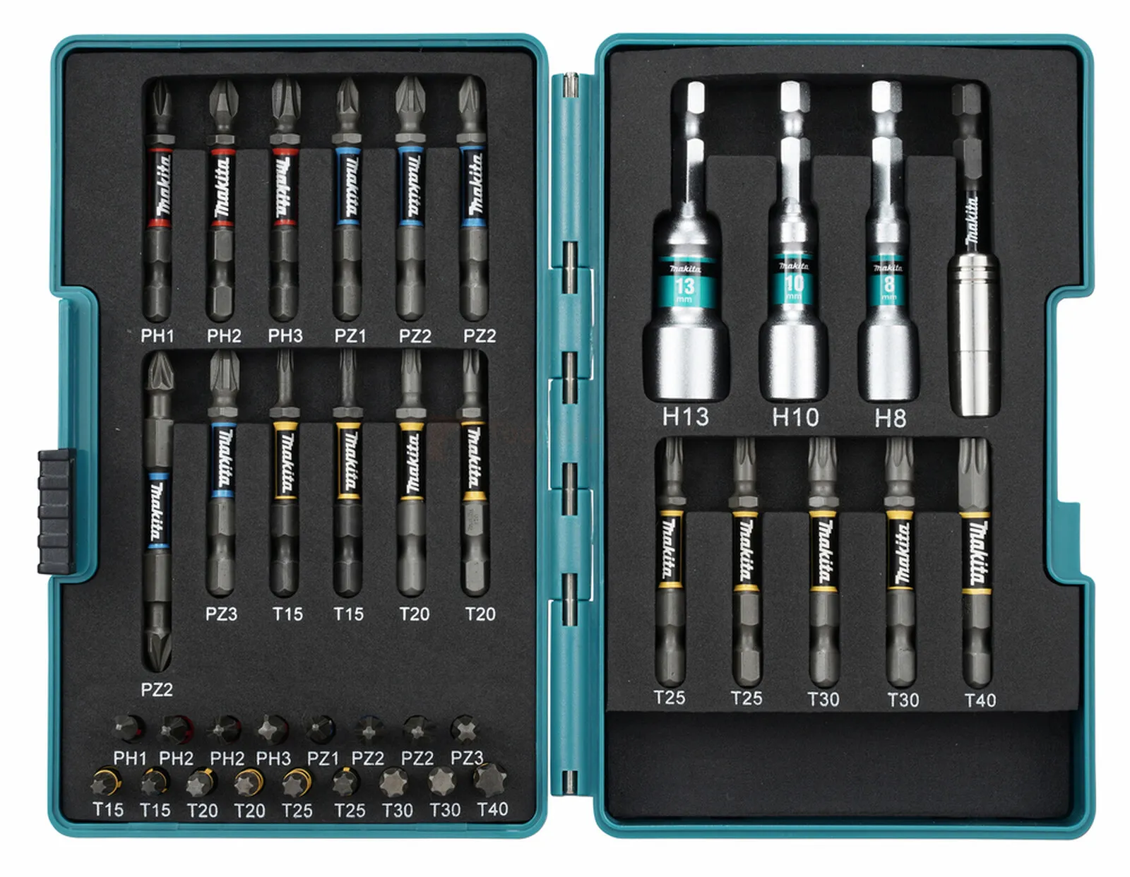 Makita bit set Impact PREMIER 38-piece
