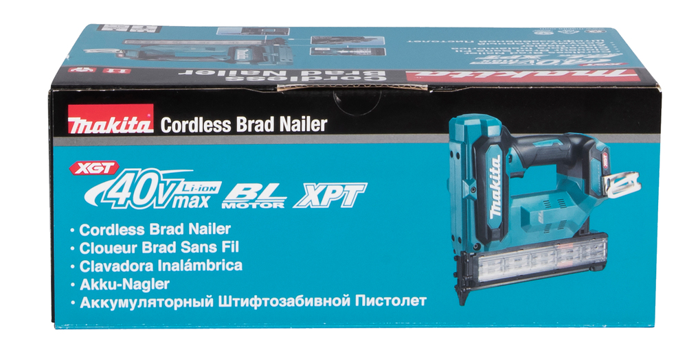 Аккумуляторный гвоздезабивной пистолет Makita FN001GZ, без аккумулятора и зарядного устройства