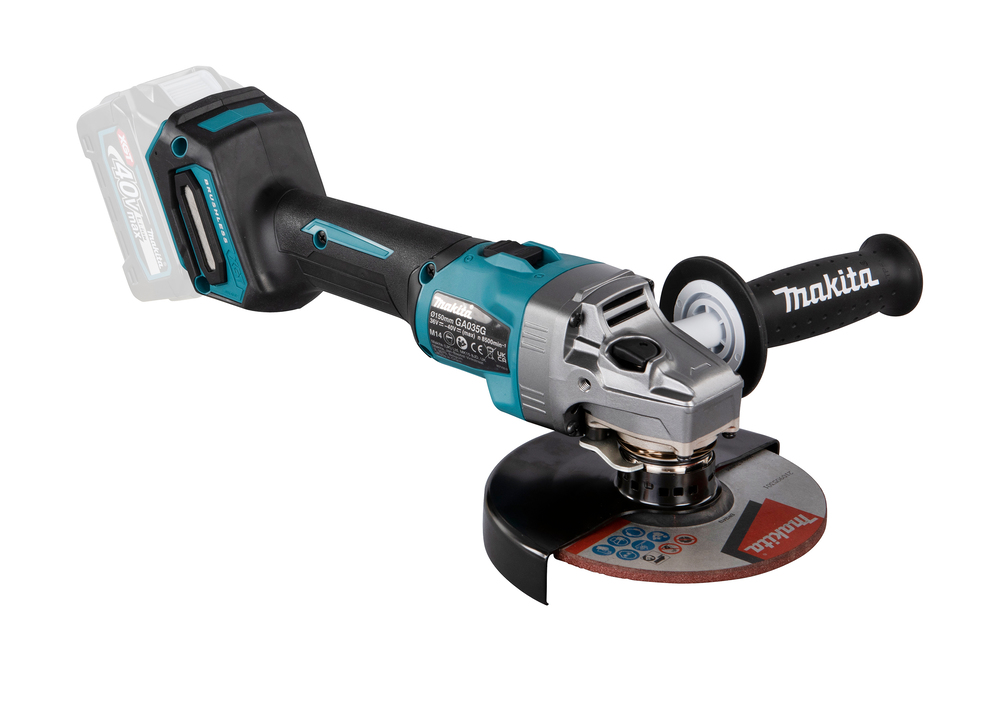 Makita cordless angle grinder GA035GZ, without battery and charger