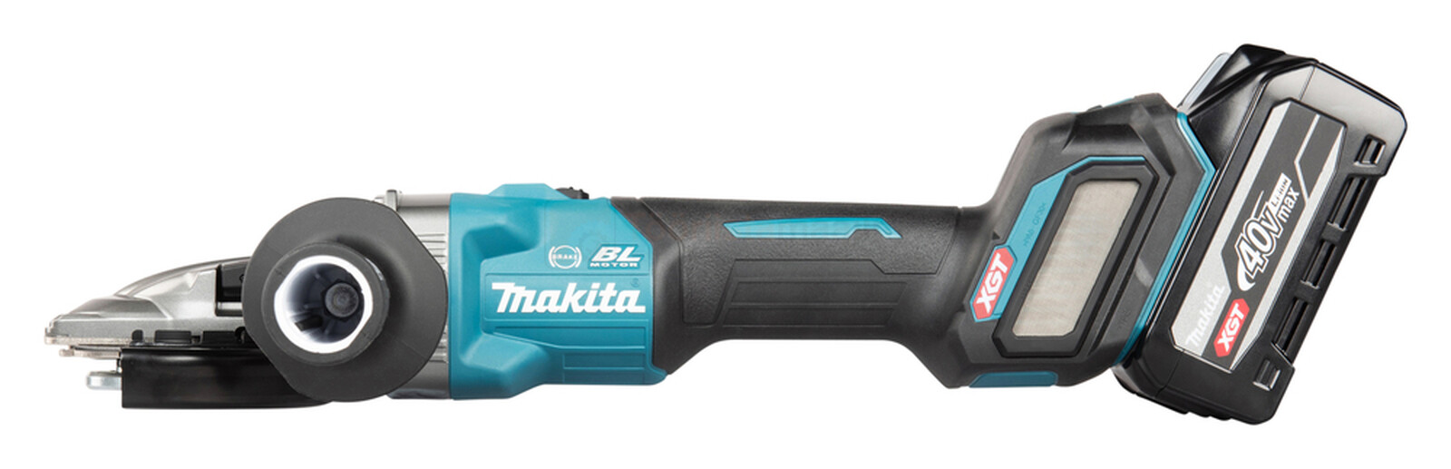 Pildil on Makita akunurklihvija GA055GZ, mis on ilma aku ja laadijata.