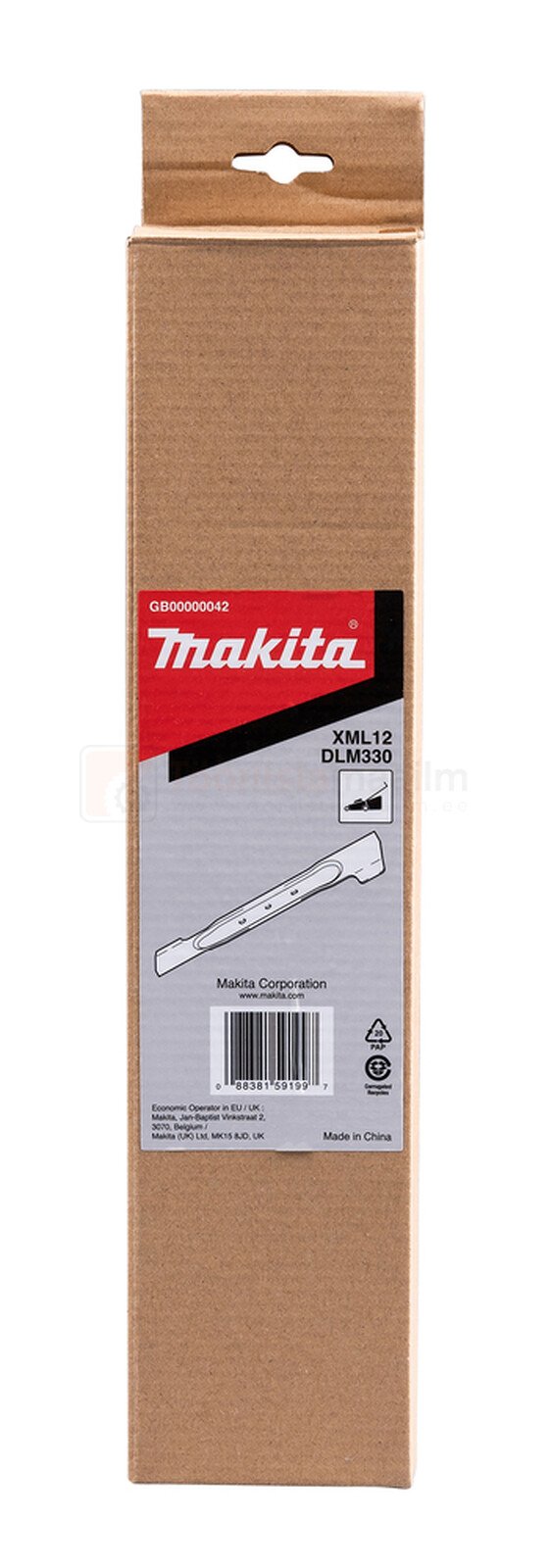 Makita lõiketera muruniidukile DLM330 3