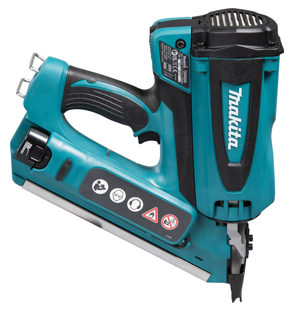 Makita газовый гвоздезабивной пистолет GN900ZK, без аккумулятора и зарядного устройства