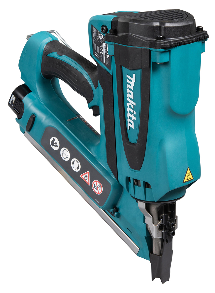 Makita газовый гвоздезабивной пистолет GN900ZK, без аккумулятора и зарядного устройства
