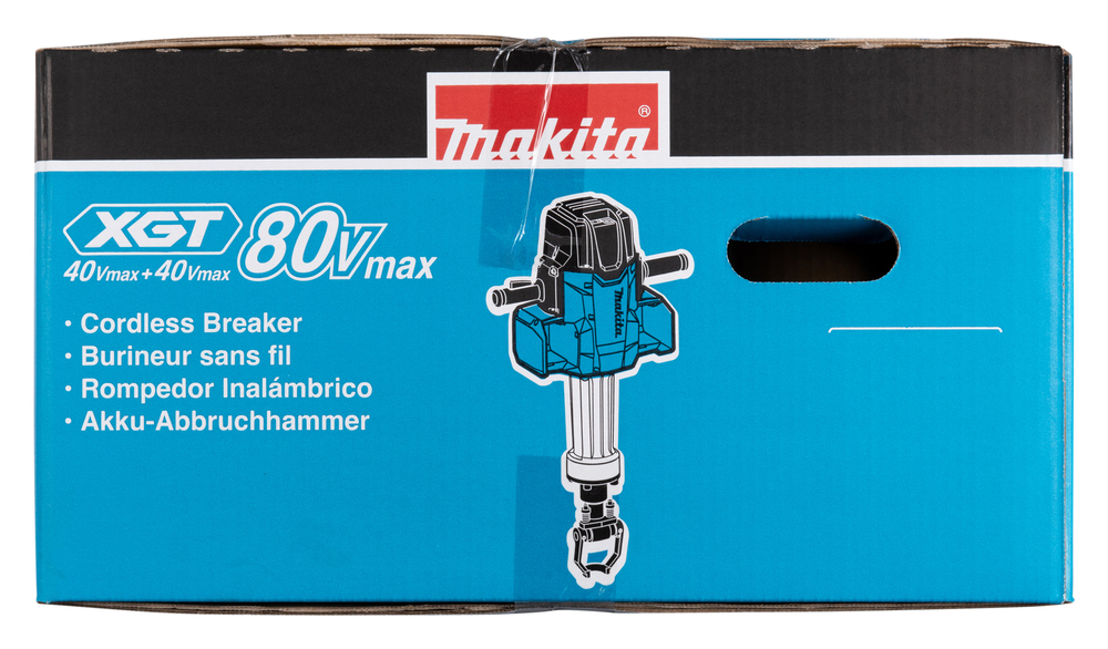 Аккумуляторный отбойный молоток Makita HM004GZ01, без аккумулятора и зарядного устройства