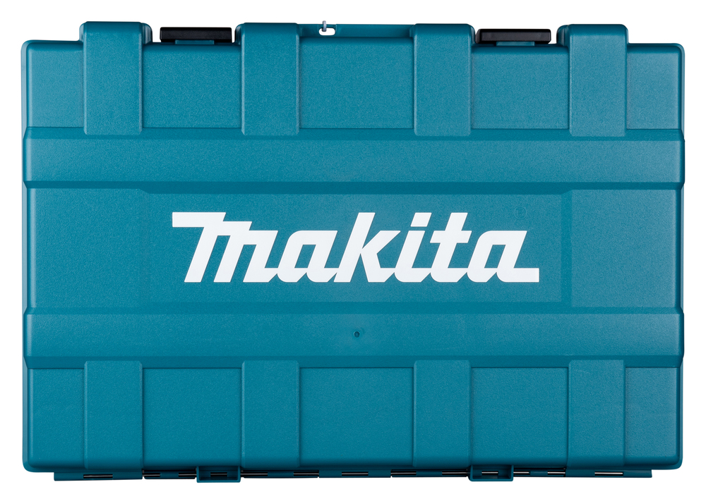 Pildil on sinine Makita tööriistakast, millel on Makita logo.