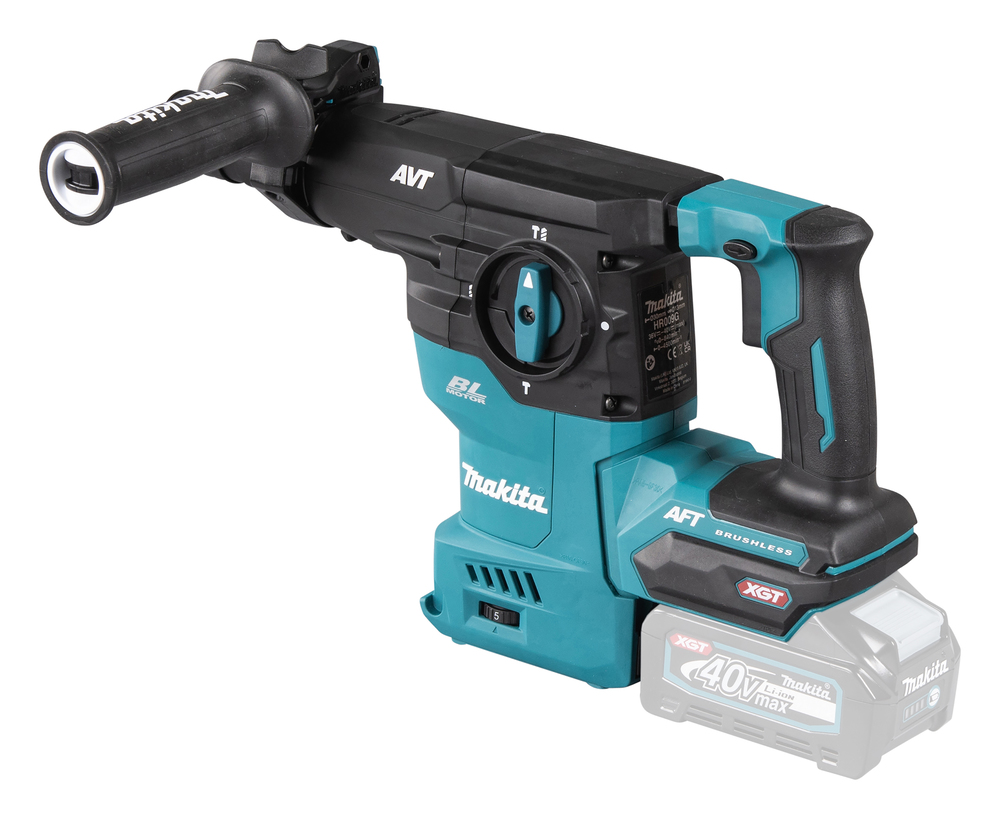 Makita аккумуляторный перфоратор HR009GZ01, без аккумулятора и зарядного устройства