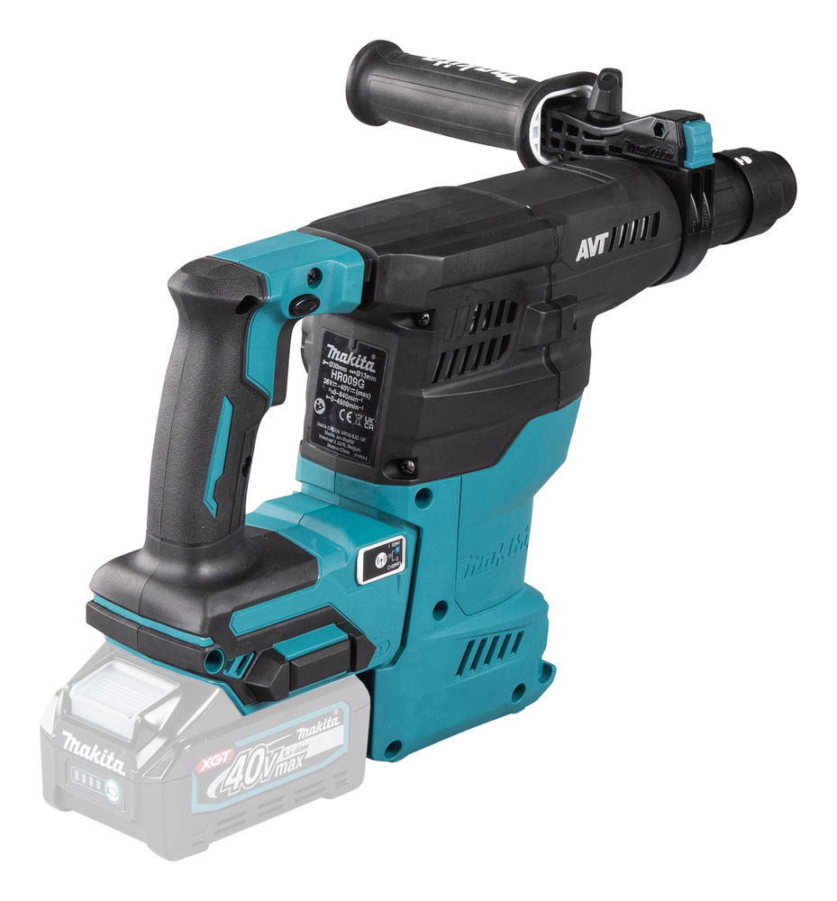 Makita аккумуляторный перфоратор HR009GZ01, без аккумулятора и зарядного устройства