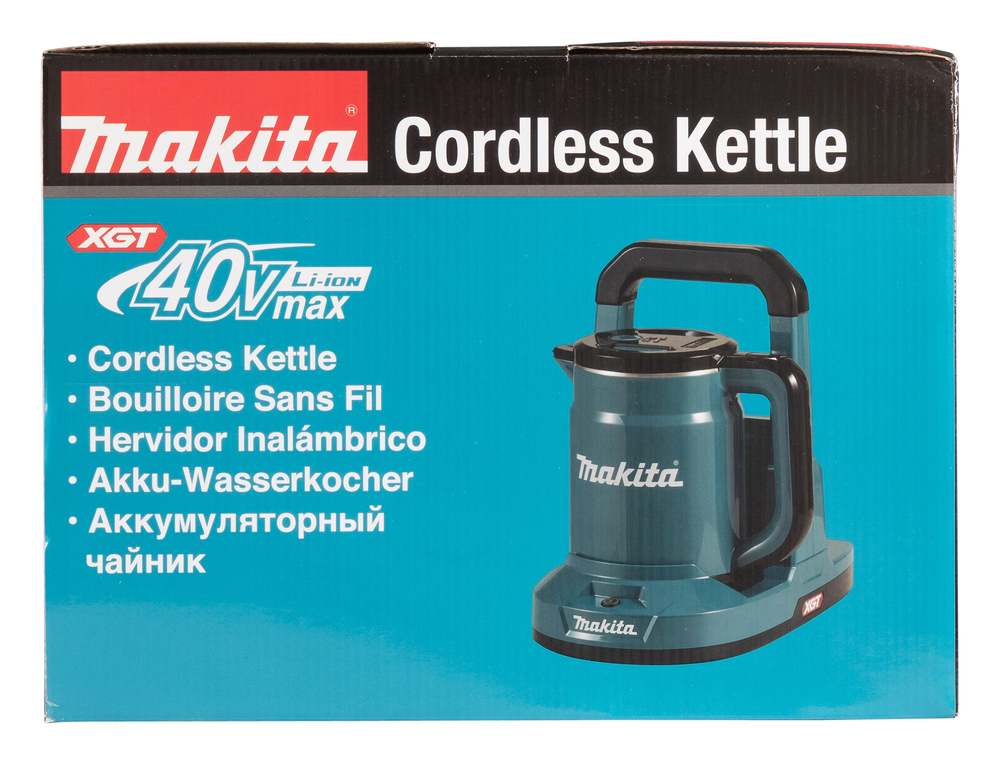 Makita cordless kettle KT001GZ, without battery and charger