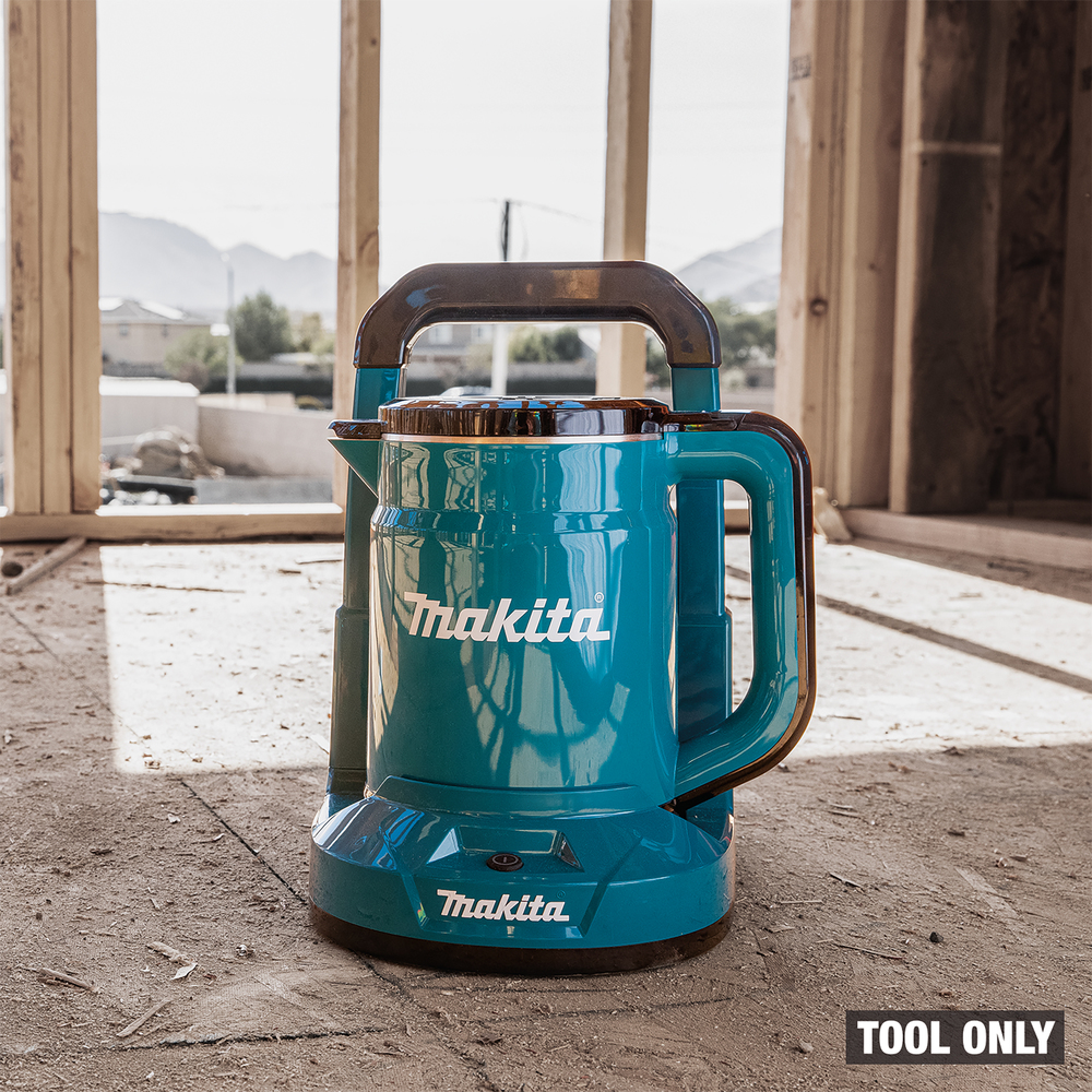 Makita cordless kettle KT001GZ, without battery and charger