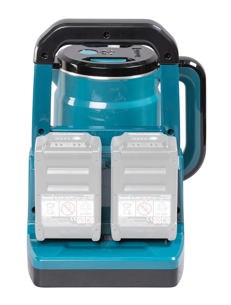 Makita cordless kettle KT001GZ, without battery and charger