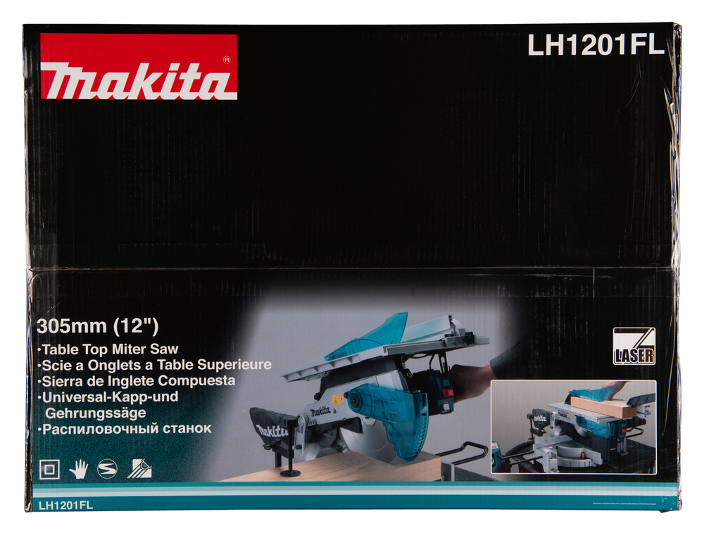 Makita дисковая и угловая пила LH1201FL
