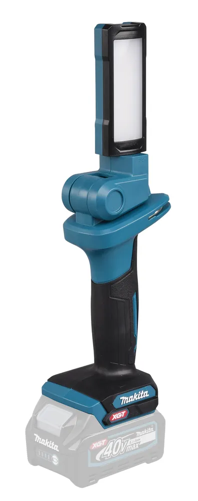Pildil on kujutatud Makita akulamp ML006G koos 40V MAX XGT akuga.