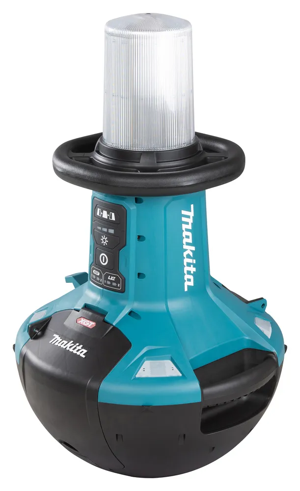 Pildil on Makita akulamp ML010G, mis on ehitusobjektidel kasutamiseks mõeldud toode.