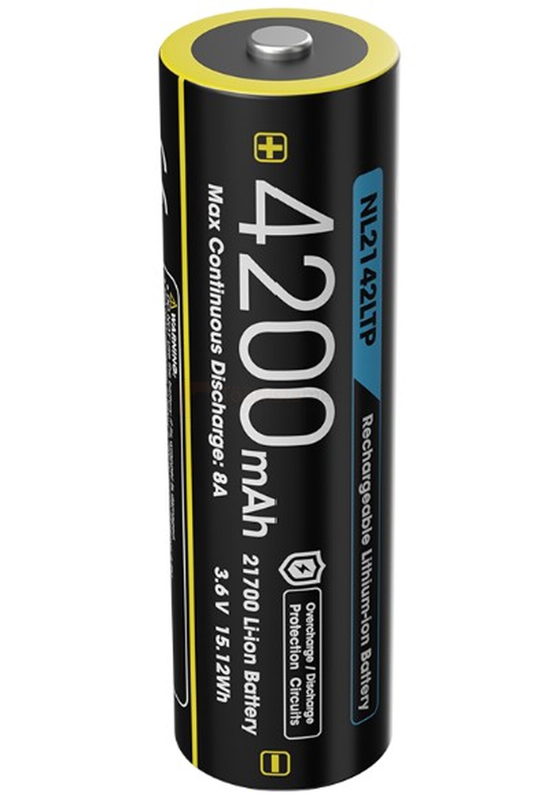 Nitecore aku NL2142LTP 4200 mAh, tüüp 21700 3