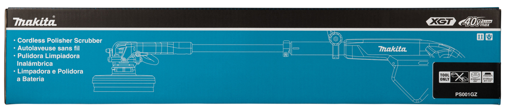 Makita cordless floor care machine PS001GZ, without battery and charger