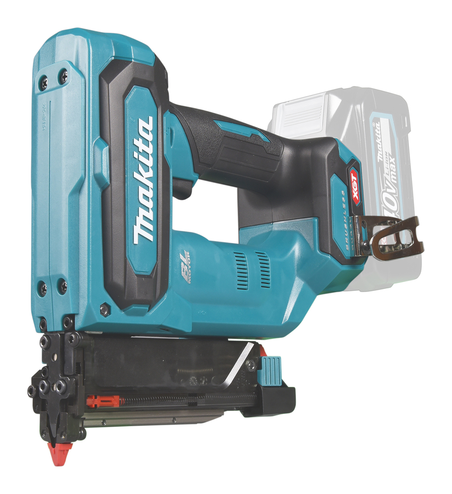 Makita аккумуляторный нейлер PT001GZ, без аккумулятора и зарядного устройства