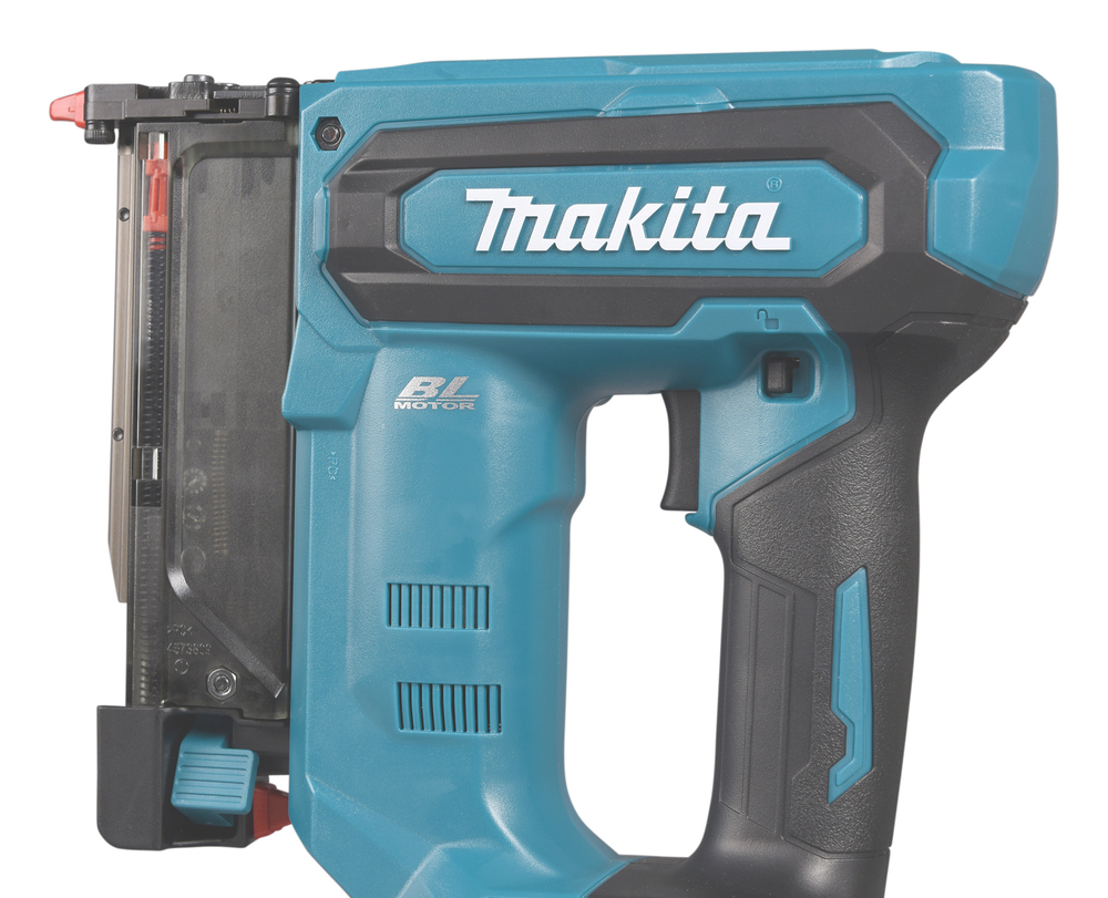 Makita аккумуляторный нейлер PT001GZ, без аккумулятора и зарядного устройства