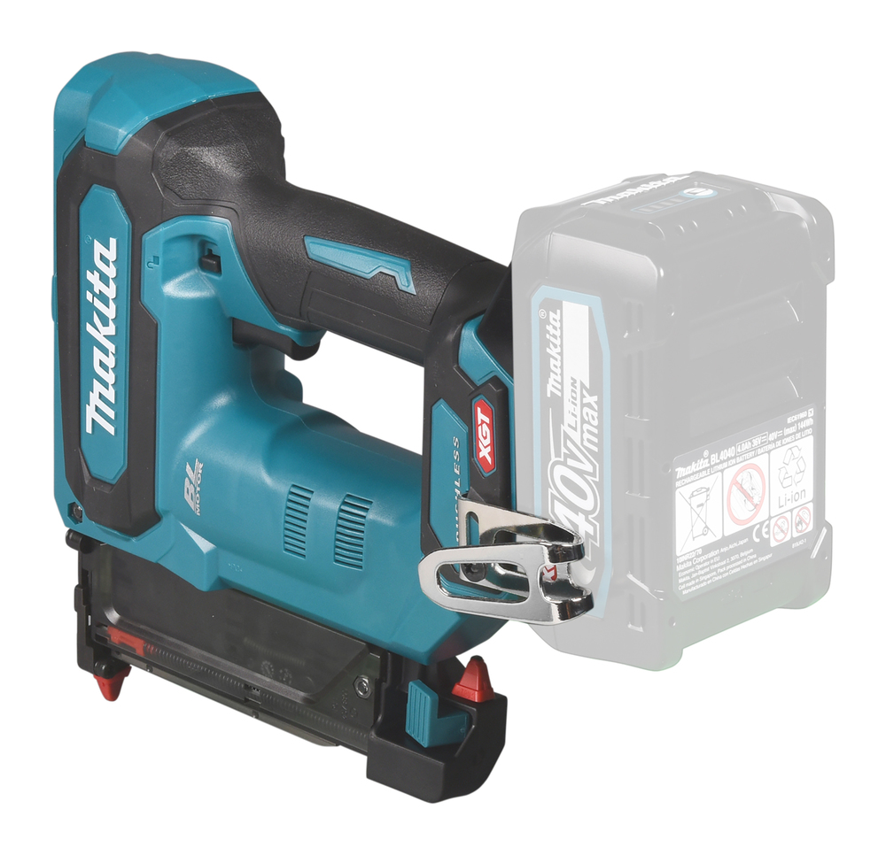 Makita аккумуляторный нейлер PT001GZ, без аккумулятора и зарядного устройства