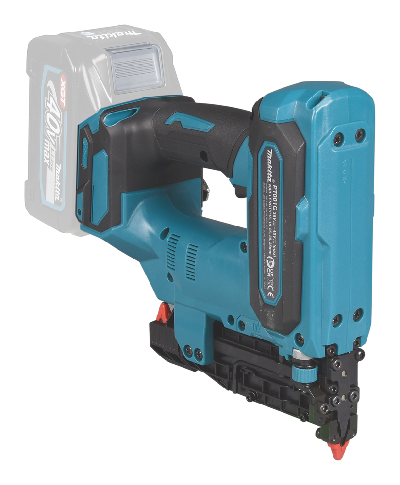 Makita аккумуляторный нейлер PT001GZ, без аккумулятора и зарядного устройства