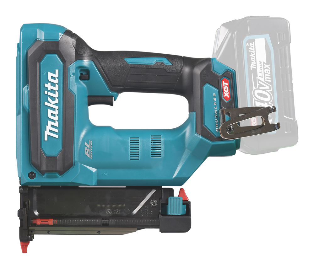 Makita аккумуляторный нейлер PT001GZ, без аккумулятора и зарядного устройства