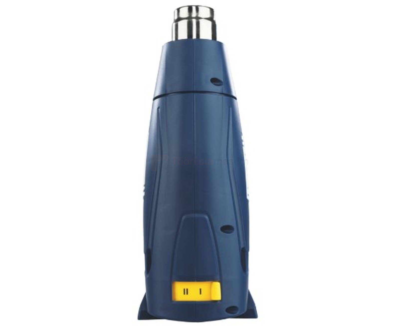 Pildil on sinine Rapid R1800 kuumaõhupuhur, millel on kollane lüliti ja metallist otsik.