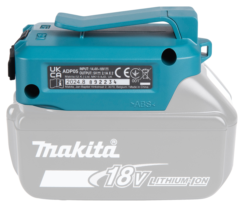 Makita aku adapter 18V-USB (2X)