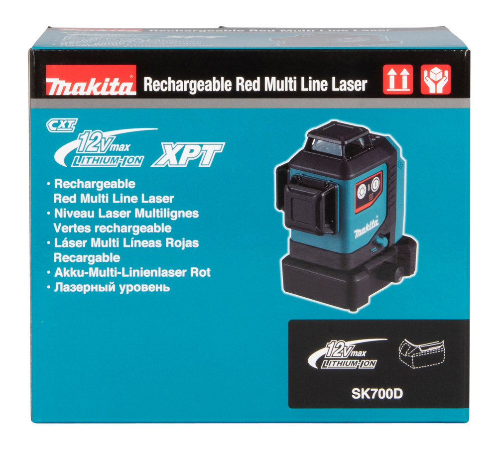 Makita ristlaser SK700D, ilma aku ja laadijata