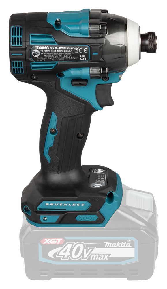 Makita cordless impact wrench TD004GZ XGT, without battery and charger