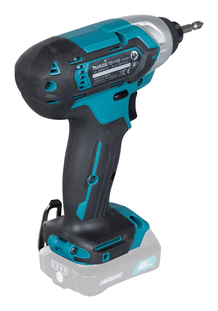 Аккумуляторный ударный винтоверт Makita TD110DZ, без аккумулятора и зарядного устройства