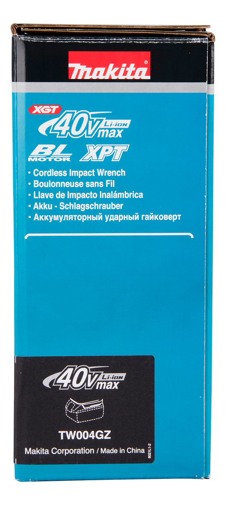 Аккумуляторный ударный гайковерт Makita TW004GZ, без аккумулятора и зарядного устройства