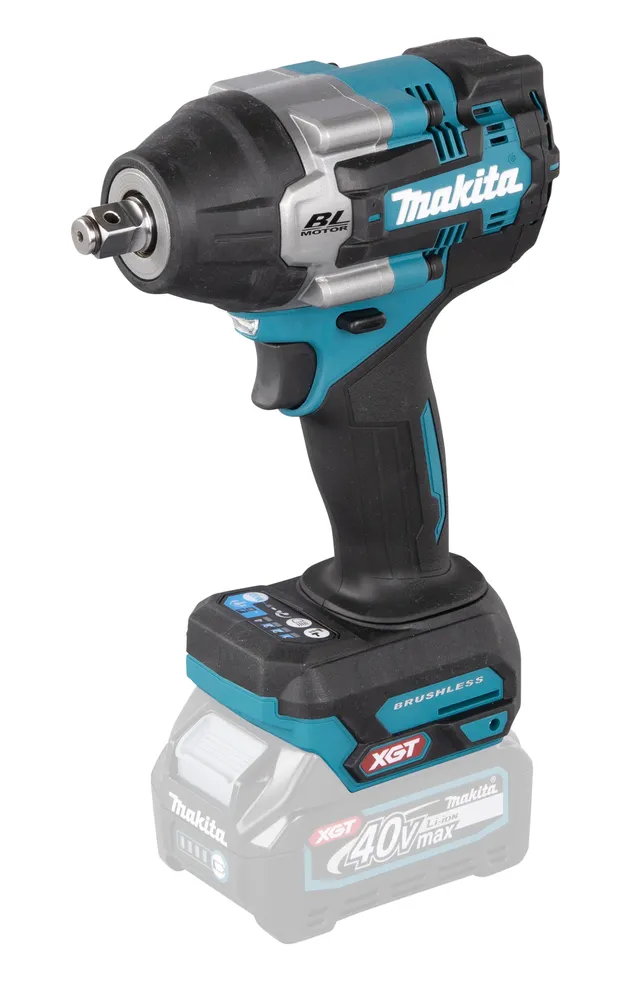 Makita аккумуляторный ударный гайковерт TW007GZ, без аккумулятора и зарядного устройства